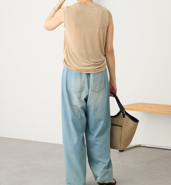  「【柔らかな履き心地】ドロストルーズデニム」|デニム|