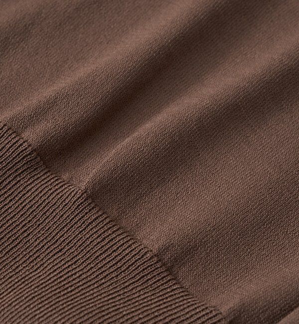  「【ひんやりタッチ・セットアップ対応可】レーヨン混バックテールニット」|ニット・セーター|