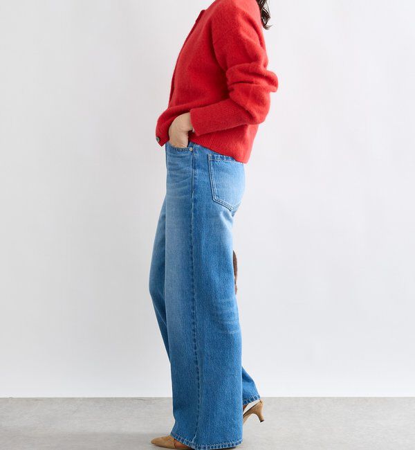  「【MONN.:.(モン)】バギーデニムパンツ」|デニム|