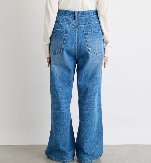  「【MONN.:.(モン)】バギーデニムパンツ」|デニム|