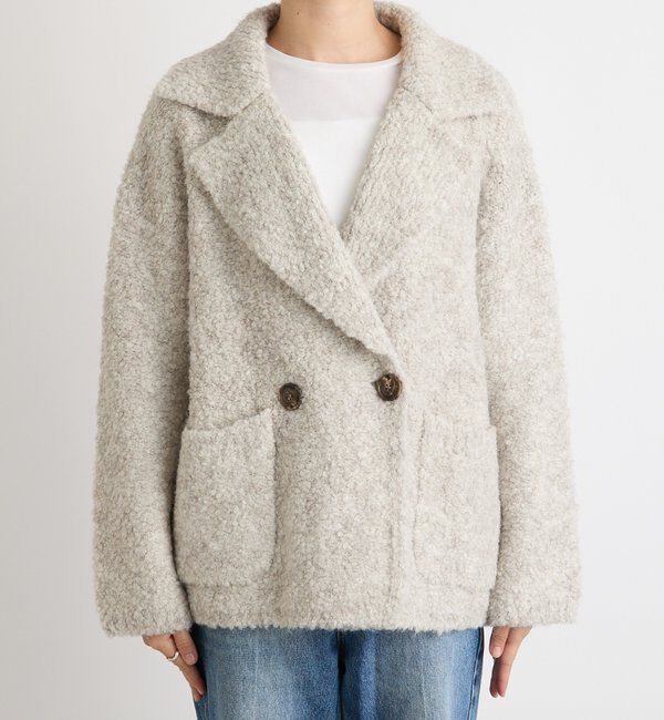  「【インフルエンサーYossshiiii企画】ボアライクコーディガン」|カーディガン|