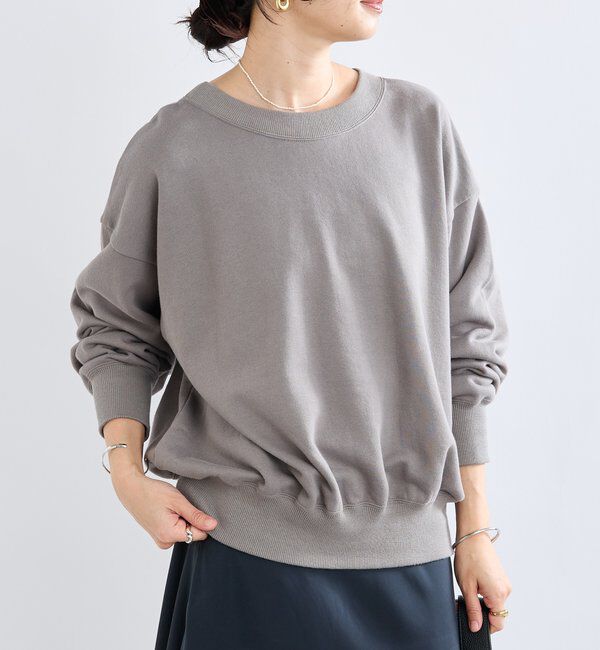  「【大人カジュアルに】2wayPhotoスウェット」|Tシャツ・カットソー|