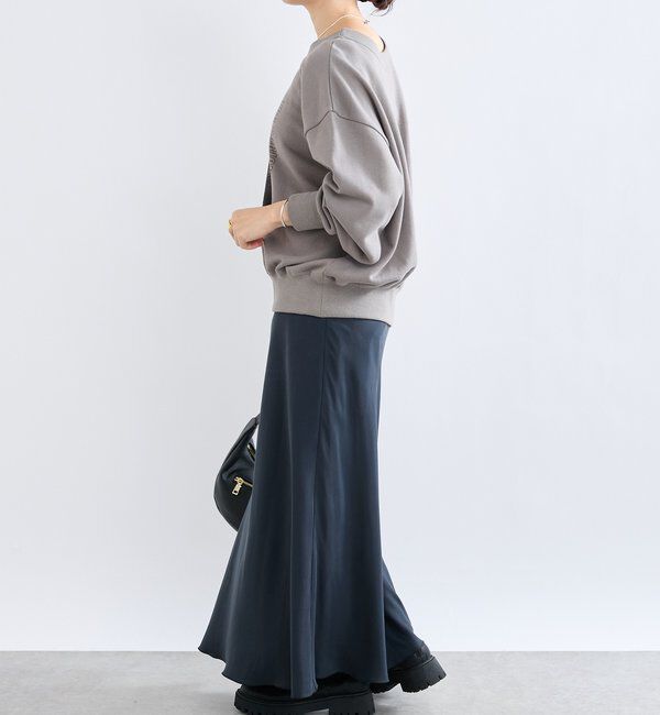  「【大人カジュアルに】2wayPhotoスウェット」|Tシャツ・カットソー|