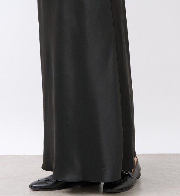  「【リラクシーな履き心地】ヴィンテージサテンバイアススカート」|スカート|