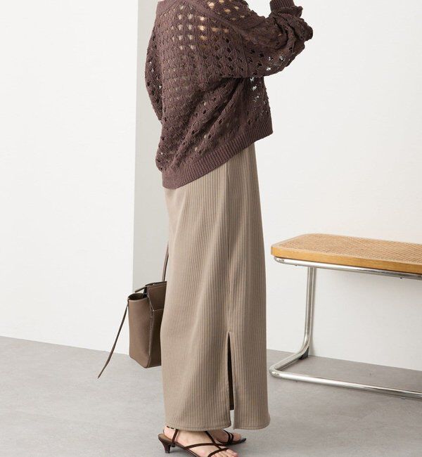  「【シリーズ累計販売数一万枚突破！】2WAYリブタンクワンピース」|ワンピース|