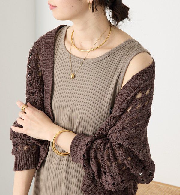  「【シリーズ累計販売数一万枚突破！】2WAYリブタンクワンピース」|ワンピース|