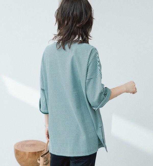  「予約【レトロな雰囲気に】マルチボーダーポロ」|Tシャツ・カットソー|