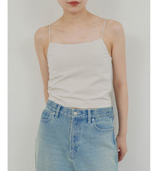  「【La nature linge】ショートベアキャミソール」|Tシャツ・カットソー|