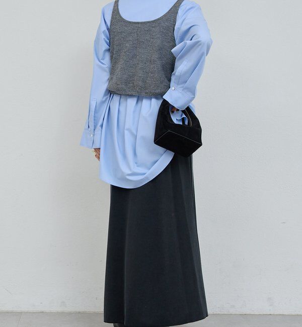  「【セットアップ対応】【イージーケア】キュプラジャージースカート」|スカート|