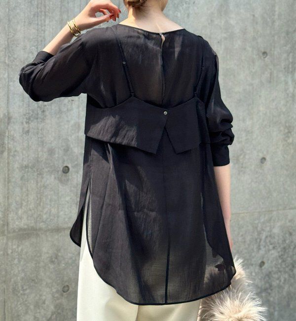  「ビスチェレイヤードシャツ」|シャツ・ブラウス|