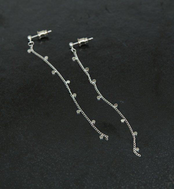  「ポルカドットチェーンピアス」|リング|