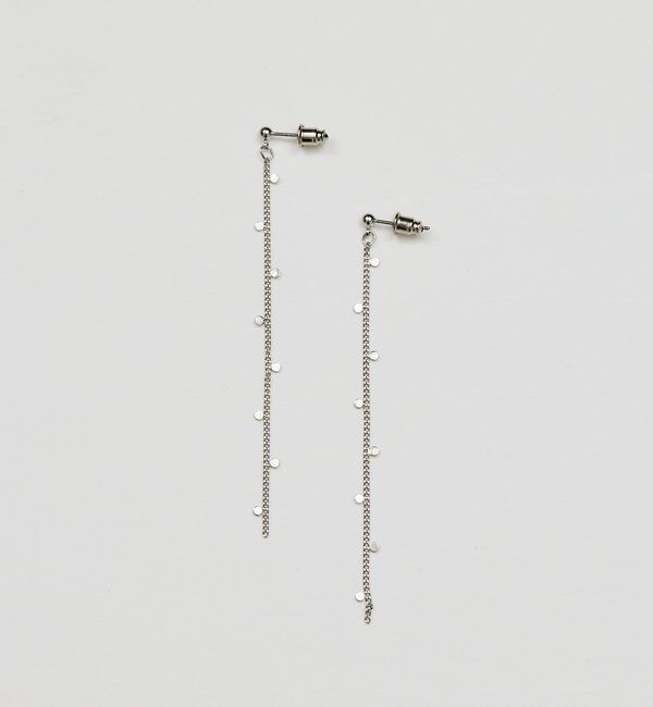  「ポルカドットチェーンピアス」|リング|