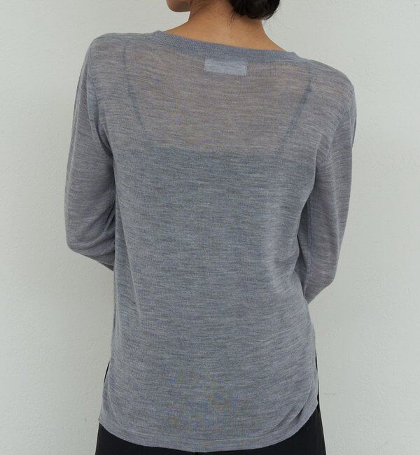  「【HERITANOVUM】ライトウールクルーニット」|ニット・セーター|