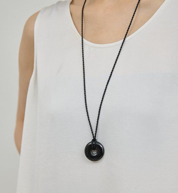  「リングストーンコードネックレス」|リング|