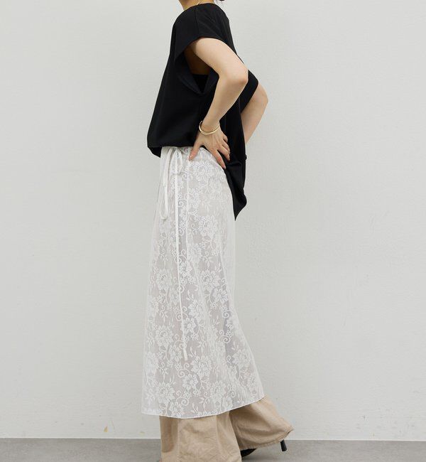  「レースラップスカート」|スカート|