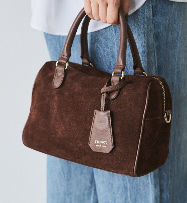  「スエード2WAYミニボストンバッグ」|ボストンバッグ|