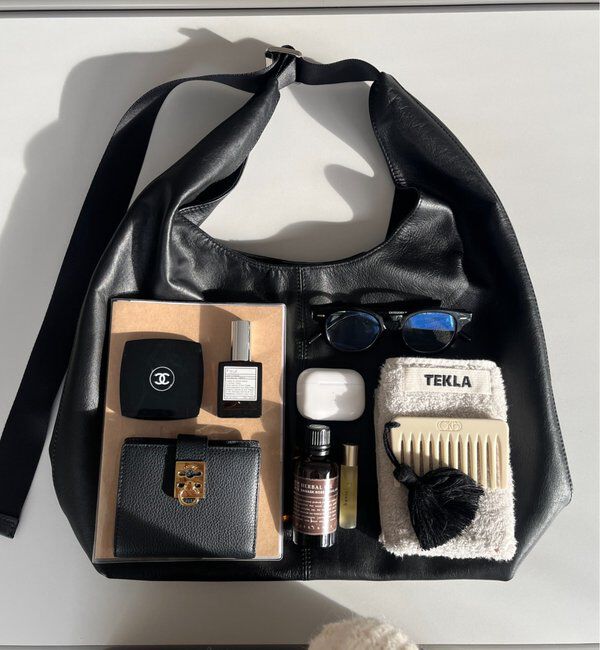  「レザーホーボーバッグ L」|ショルダー・メッセンジャー|