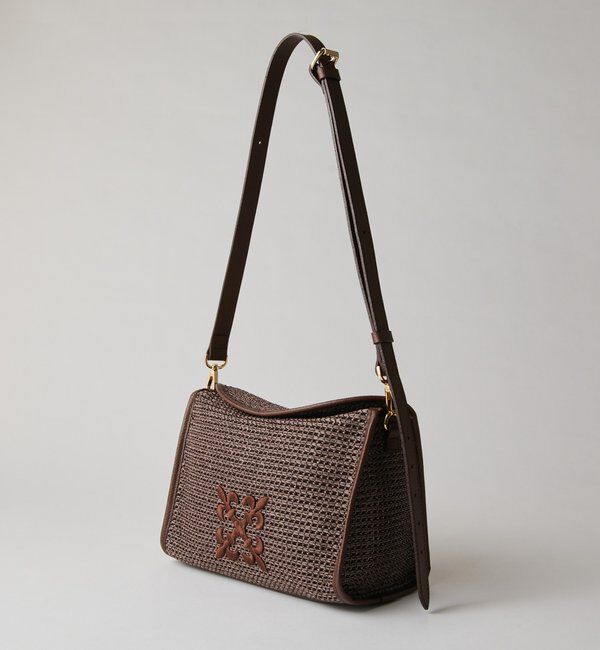  「ナイロンラフィアショルダーバッグ」|ショルダー・メッセンジャー|