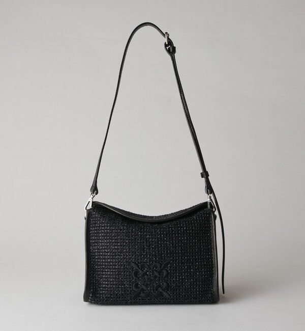  「ナイロンラフィアショルダーバッグ」|ショルダー・メッセンジャー|