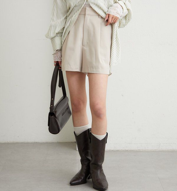  「シンプルショートパンツ」|チノ|