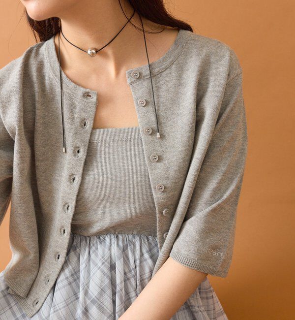  「チビボタンカーディガン」|カーディガン|