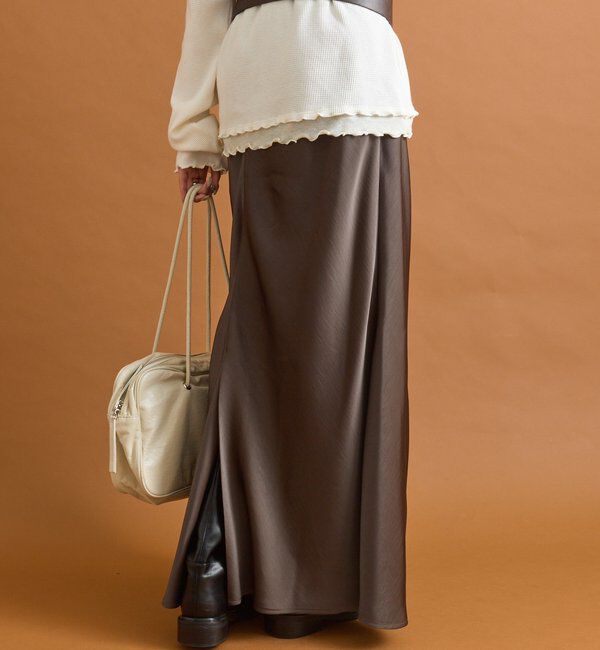  「サテンマーメイドスカート」|スカート|