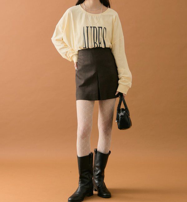  「BIGロゴロングTシャツ」|Tシャツ・カットソー|