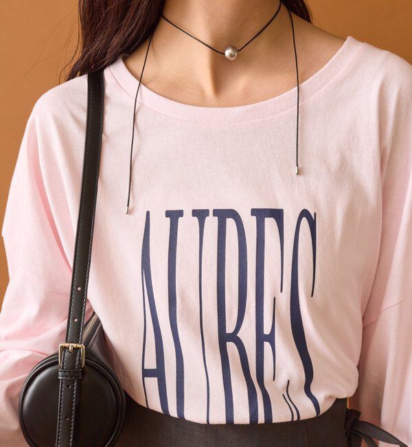  「BIGロゴロングTシャツ」|Tシャツ・カットソー|