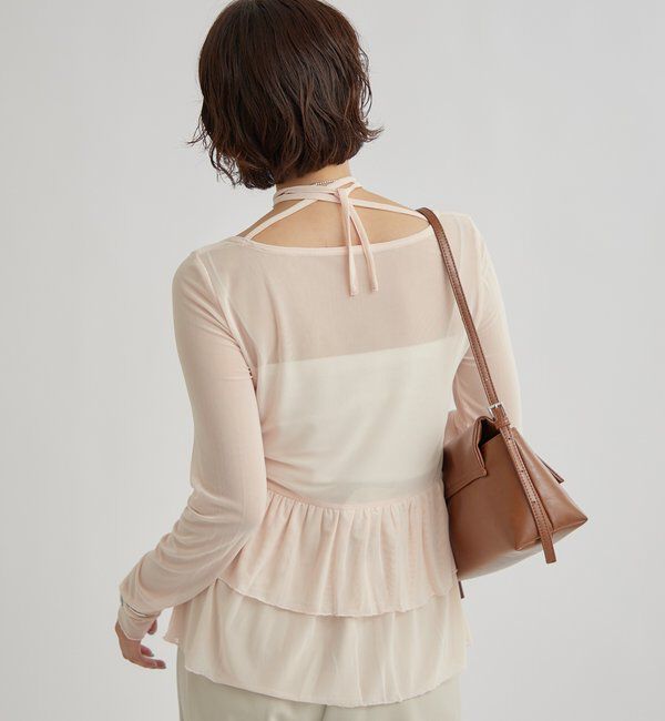  「ドットティアードプルオーバー」|Tシャツ・カットソー|