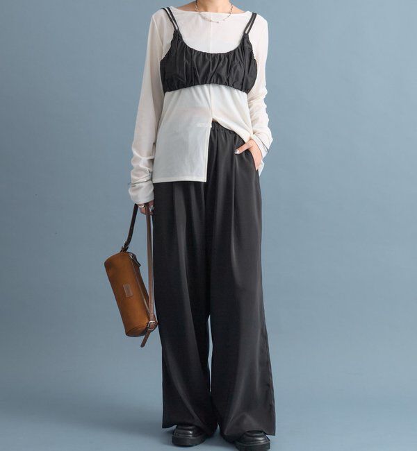  「ギャザービスチェ SETトップス」|Tシャツ・カットソー|