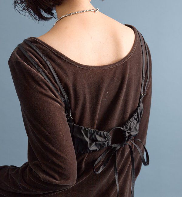  「ギャザービスチェ SETトップス」|Tシャツ・カットソー|