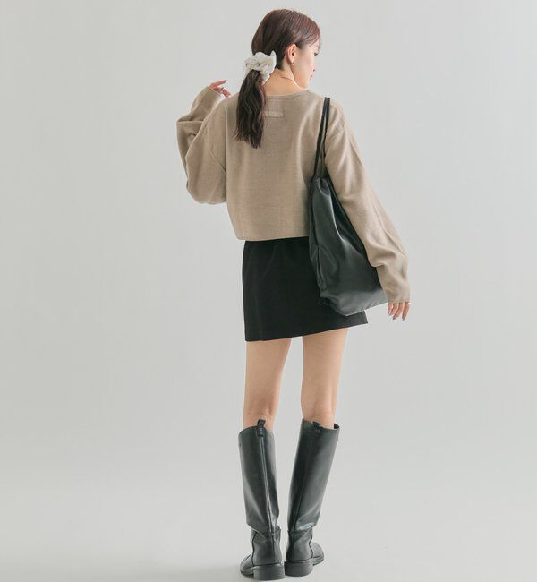  「Vボタンカーディガン」|カーディガン|