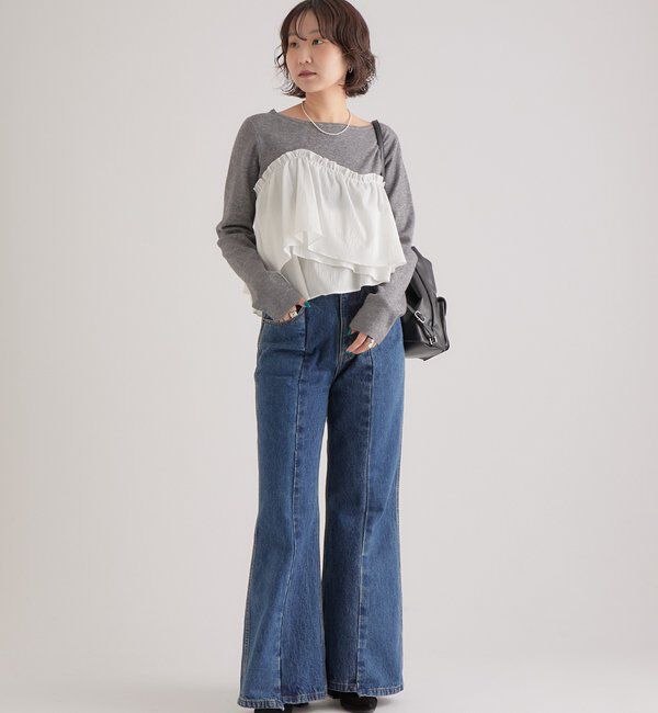  「ビスチェドッキングニット」|ニット・セーター|