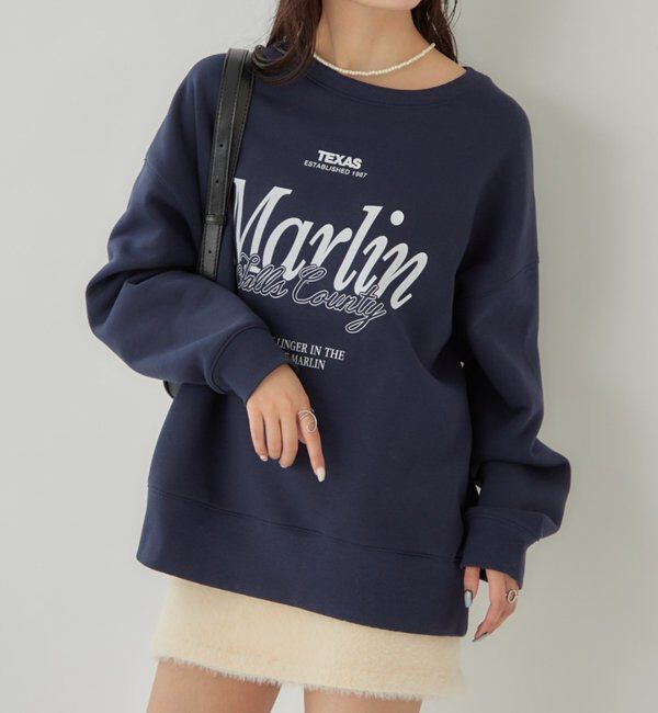  「裏起毛ロゴスウェット」|パーカー|