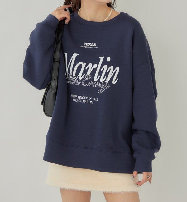  「裏起毛ロゴスウェット」|パーカー|