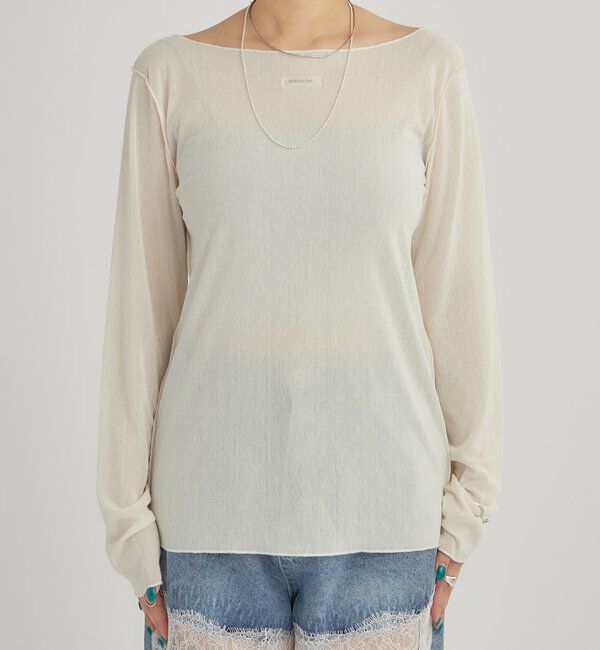  「2wayシアーロンT」|Tシャツ・カットソー|