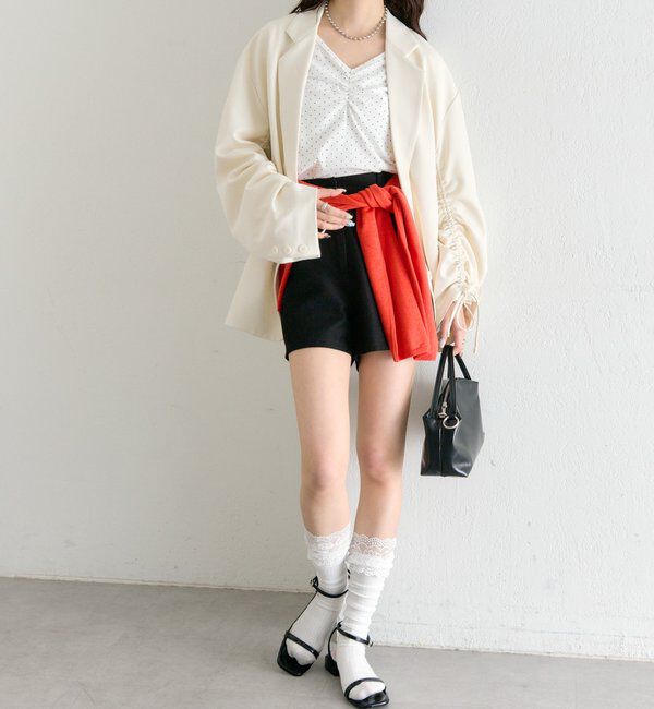  「ドロストスリーブテーラードジャケット」|テーラードジャケット|