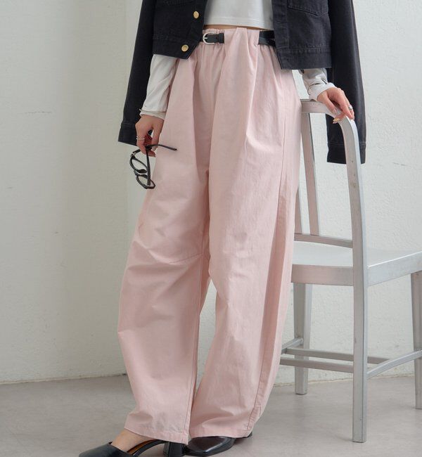  「ボリュームイージーパンツ」|チノ|