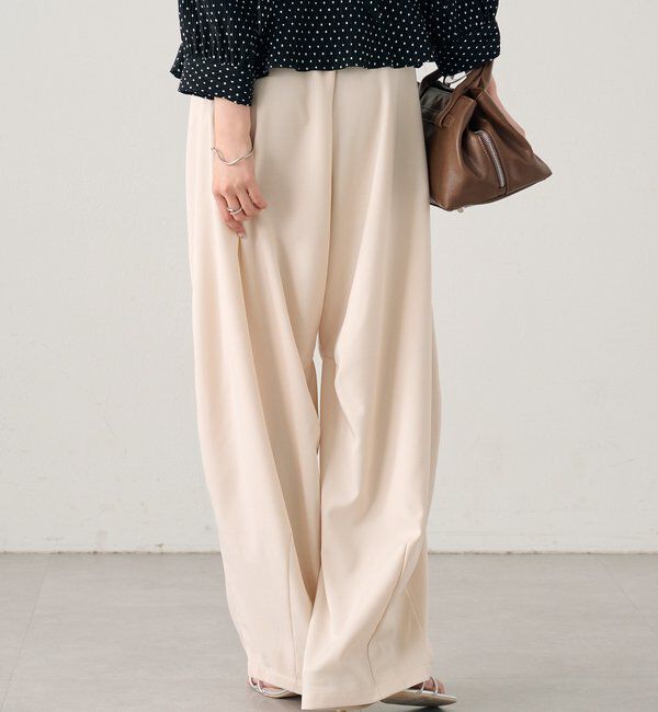  「ベルト付きボリュームスラックス」|チノ|