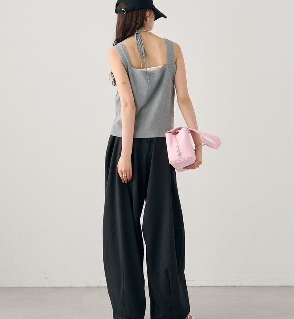  「ベルト付きボリュームスラックス」|チノ|