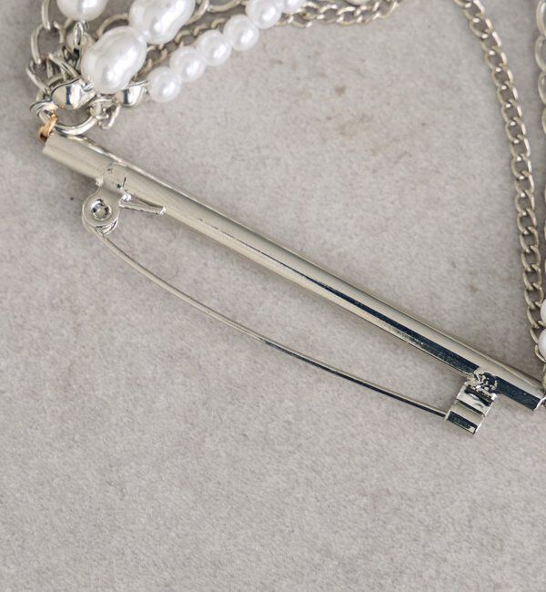  「パールチャームブローチ」|ブローチ・コサージュ|