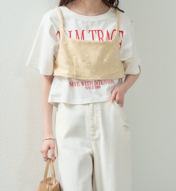  「シャイニースクエアビスチェ」|シャツ・ブラウス|