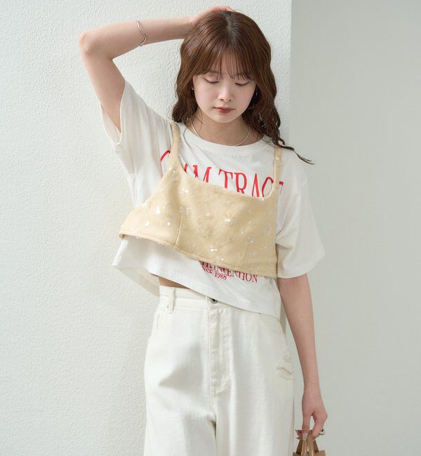  「シャイニースクエアビスチェ」|シャツ・ブラウス|