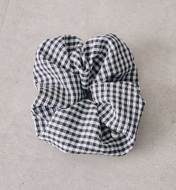  「チャーム付きギンガムシュシュ」|その他|