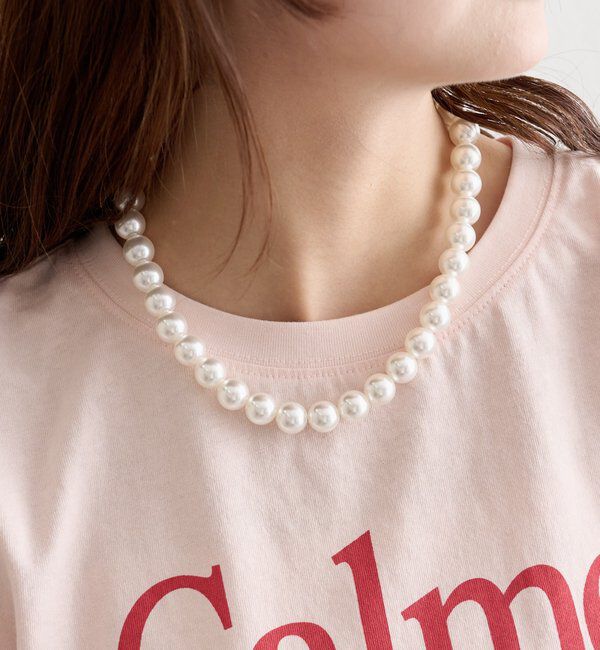  「BIGパールネックレス」|リング|オフホワイト
