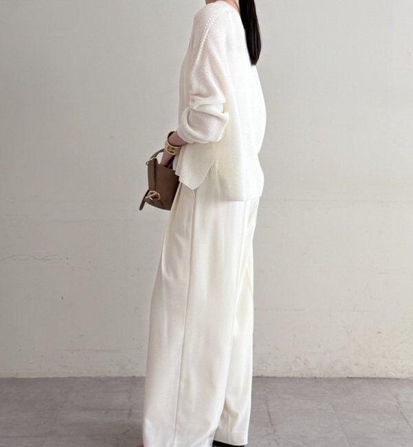  「2WAYギマコットンニット」|ニット・セーター|