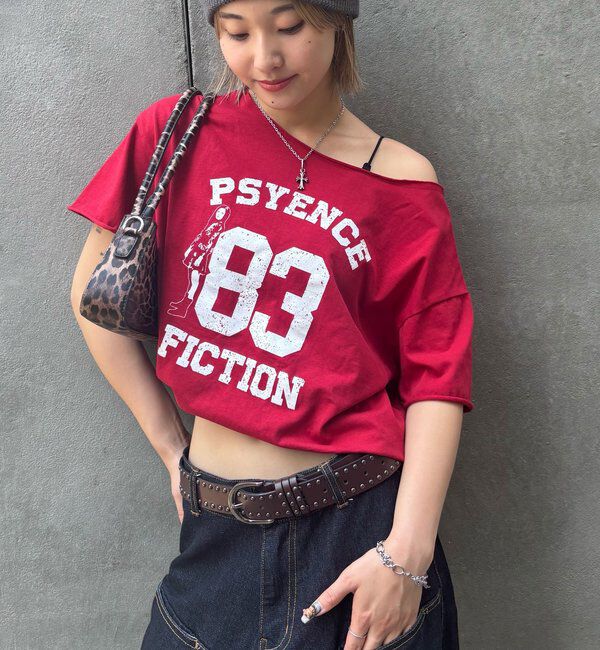  「【新色追加】エリオットオフショルTEE」|Tシャツ・カットソー|