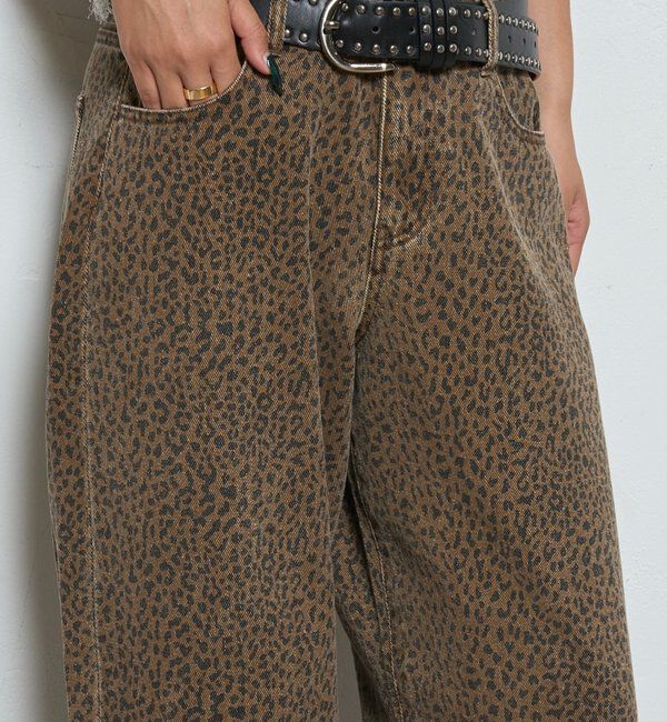  「アソート柄ローライズデニム」|デニム|