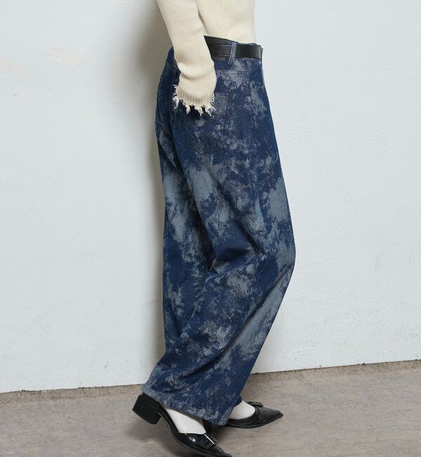  「アソート柄ローライズデニム」|デニム|