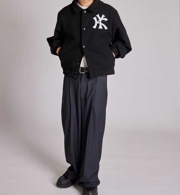  「【KOOKY'N】KYステンカラースタジャン」|ブルゾン・スタジャン|